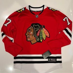Chicago Blackhawks Kirby Dach Fanatics Breakaway Jersey Size Medium